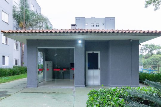 Área comum - Churrasqueira de apartamento para alugar com 1 quarto, 36m² em Parque Nações Unidas, São Paulo