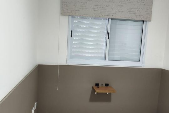 Quarto de apartamento para alugar com 2 quartos, 61m² em Boqueirão, Praia Grande