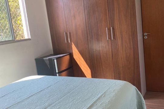 Quarto 1 de apartamento à venda com 3 quartos, 80m² em Santa Monica, Belo Horizonte