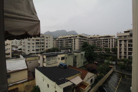 Sala - Vista de apartamento à venda com 3 quartos, 84m² em Freguesia (jacarepaguá), Rio de Janeiro