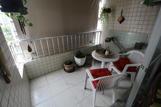 Sala - Varanda de apartamento à venda com 3 quartos, 84m² em Freguesia (jacarepaguá), Rio de Janeiro