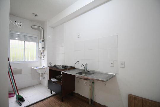 Cozinha - Armários de apartamento para alugar com 2 quartos, 45m² em Parque Reboucas, São Paulo