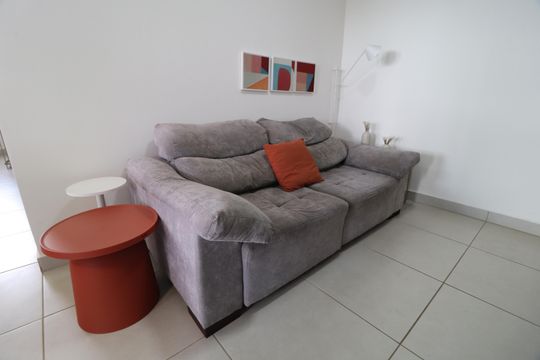 Sala de apartamento para alugar com 2 quartos, 58m² em Tubalina, Uberlândia