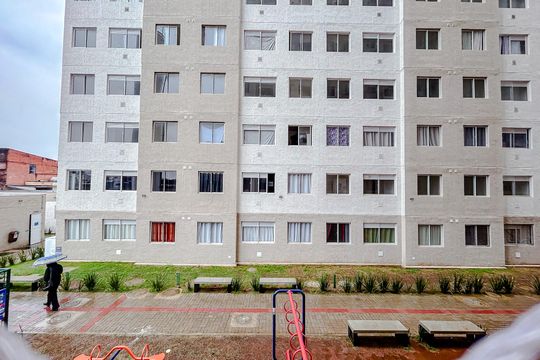 Vista da Sala de apartamento para alugar com 2 quartos, 34m² em Vila California, São Paulo