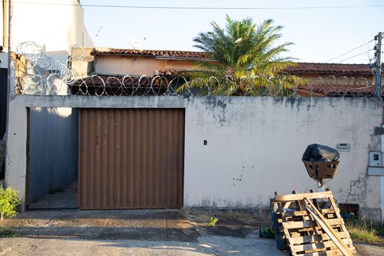 Fachada de casa para alugar com 3 quartos, 105m² em Cidade Satélite São Luiz, Aparecida de Goiânia