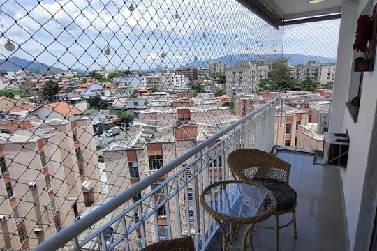 Varanda de apartamento à venda com 4 quartos, 157m² em Osvaldo Cruz, Rio de Janeiro