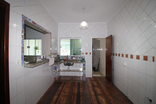 Cozinha de casa para alugar com 3 quartos, 150m² em Itaquera, São Paulo