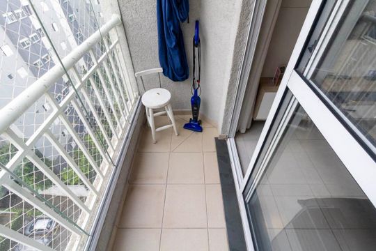 Varanda de apartamento à venda com 3 quartos, 62m² em Vila Talarico, São Paulo