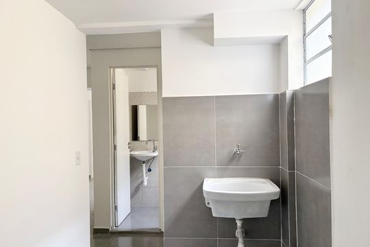 Área de Serviço de casa de condomínio para alugar com 2 quartos, 48m² em Vila Guedes, São Paulo