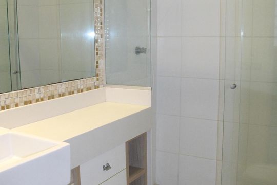 Banheiro de apartamento à venda com 1 quarto, 53m² em Santa Cecilia, São Paulo