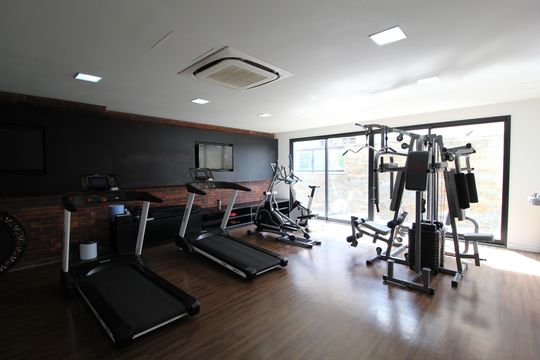 Área Comum - Academia de apartamento para alugar com 1 quarto, 32m² em Itaim Bibi, São Paulo