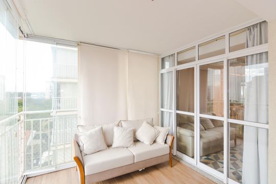 Varanda da Sala de apartamento para alugar com 2 quartos, 68m² em Macedo, Guarulhos