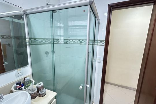 Banheiro Social de apartamento para alugar com 2 quartos, 93m² em Méier, Rio de Janeiro
