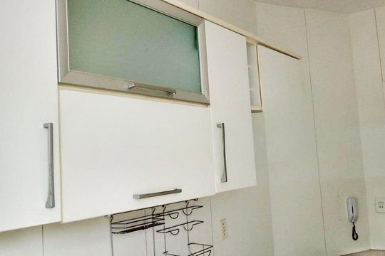 cozinha de apartamento à venda com 2 quartos, 80m² em Savassi, Belo Horizonte