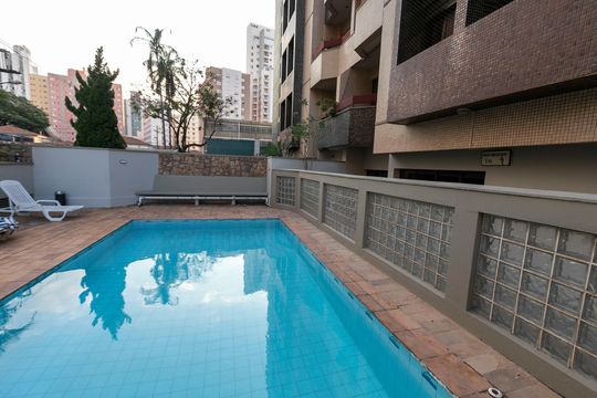 PISCINA de apartamento para alugar com 3 quartos, 97m² em Centro, Campinas