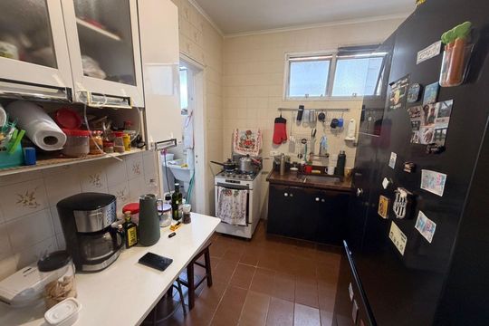 Cozinha de apartamento à venda com 2 quartos, 73m² em Bosque, Campinas