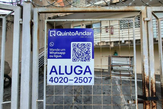 Fachada / Placa de kitnet/studio para alugar com 1 quarto, 27m² em Jardim Wanel Ville V, Sorocaba