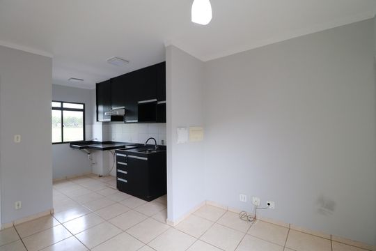 Sala de apartamento para alugar com 2 quartos, 42m² em Recanto das Palmeiras, Ribeirão Preto