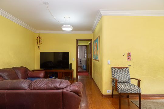 Sala de apartamento à venda com 3 quartos, 100m² em Paraíso, São Paulo