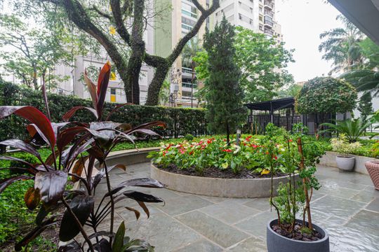 Área comum - Jardim de apartamento à venda com 3 quartos, 100m² em Paraíso, São Paulo