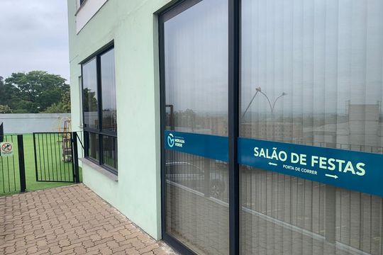 Área comum - Salão de festas de apartamento à venda com 3 quartos, 98m² em Rondônia, Novo Hamburgo