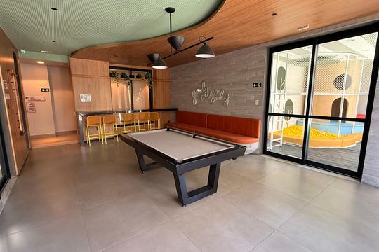 Sala de Jogos de apartamento para alugar com 1 quarto, 54m² em Setor Bueno, Goiânia