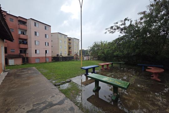 Área comum de apartamento à venda com 2 quartos, 48m² em Jardim Alzira Franco, Santo André