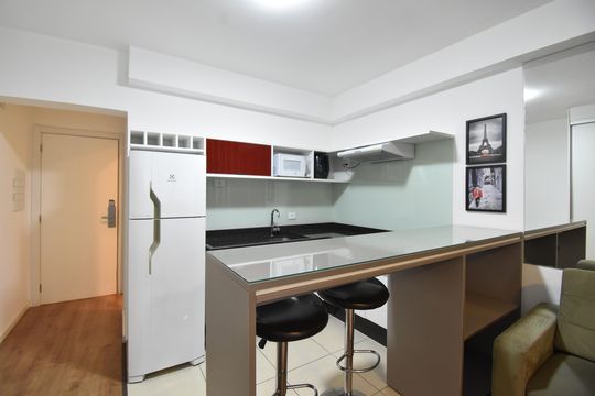 Studio de kitnet/studio para alugar com 1 quarto, 32m² em Centro, Curitiba