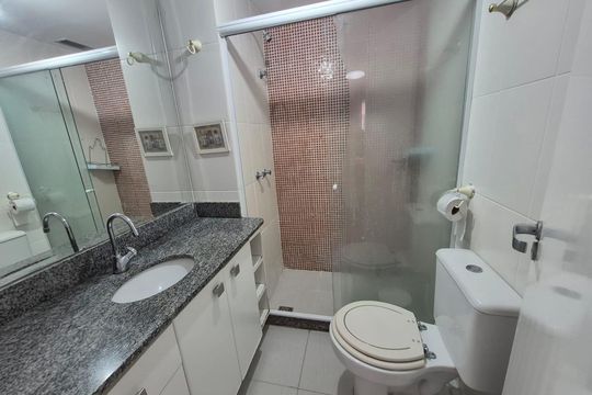 Banheiro 2 de apartamento para alugar com 3 quartos, 74m² em Freguesia (Jacarepaguá), Rio de Janeiro