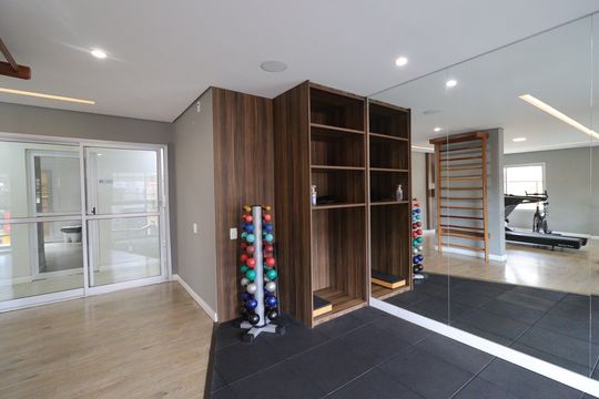 Área comum - Academia de apartamento para alugar com 2 quartos, 50m² em Jardim Marajoara , São Paulo