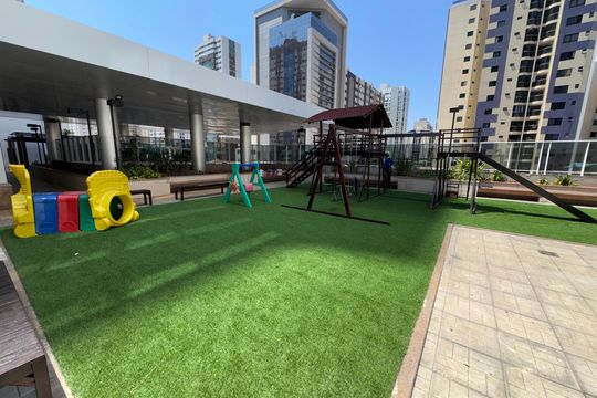 Área comum - Playground de apartamento para alugar com 1 quarto, 32m² em Águas Claras, Brasília