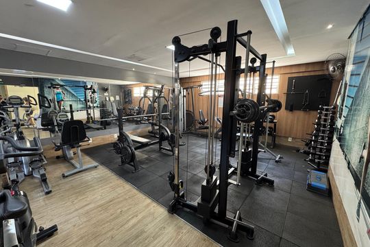 Área comum - Academia de apartamento para alugar com 1 quarto, 32m² em Águas Claras, Brasília