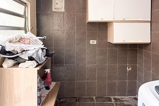 Área de Serviço de casa para alugar com 1 quarto, 50m² em Paulicéia, São Bernardo do Campo
