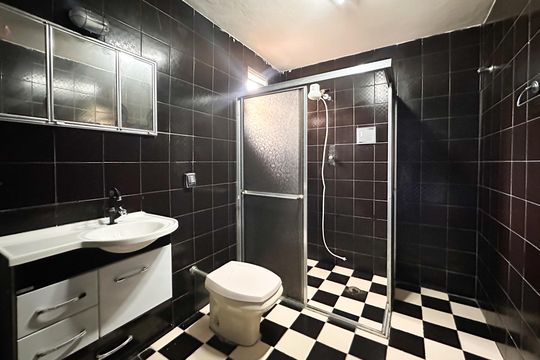 Banheiro da Suíte de casa para alugar com 1 quarto, 50m² em Paulicéia, São Bernardo do Campo