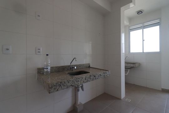 Cozinha de apartamento para alugar com 2 quartos, 52m² em Recreio das Acacias, Ribeirão Preto