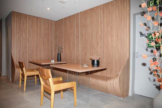 Área Comum - Cowork de kitnet/studio para alugar com 1 quarto, 28m² em Farroupilha, Porto Alegre