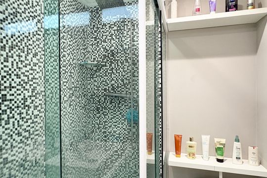 Banheiro da Suíte de apartamento à venda com 3 quartos, 75m² em Vila Pirituba, São Paulo