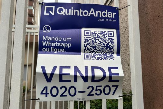 Placa de apartamento à venda com 2 quartos, 51m² em Penha de França, São Paulo