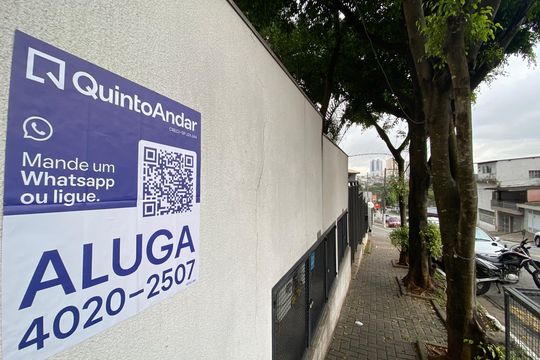 Fachada do Prédio - Placa de apartamento para alugar com 1 quarto, 40m² em City Bussocaba, Osasco