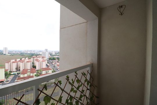 Varanda  de apartamento para alugar com 3 quartos, 74m² em Ribeirânia, Ribeirão Preto