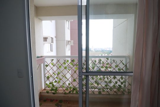 Varanda  de apartamento para alugar com 3 quartos, 74m² em Ribeirânia, Ribeirão Preto