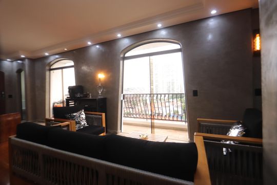Sala de apartamento à venda com 4 quartos, 157m² em Jardim Avelino, São Paulo