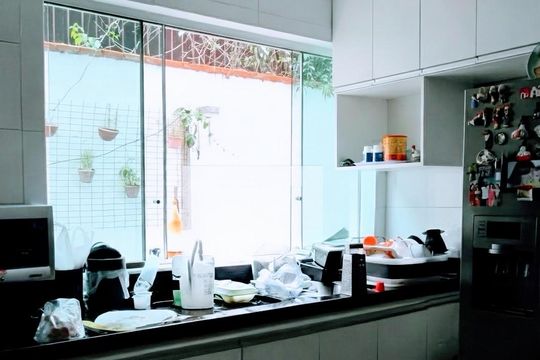 Cozinha de casa para alugar com 4 quartos, 412m² em Santa Lúcia, Belo Horizonte