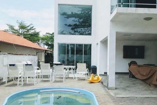 Área externa de casa para alugar com 4 quartos, 412m² em Santa Lúcia, Belo Horizonte
