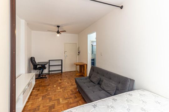 Studio de kitnet/studio à venda com 1 quarto, 34m² em Vila Buarque, São Paulo