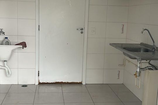 Cozinha de apartamento à venda com 2 quartos, 32m² em Colônia (Zona Leste), São Paulo