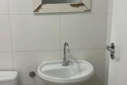 Banheiro de apartamento à venda com 2 quartos, 32m² em Colônia (Zona Leste), São Paulo