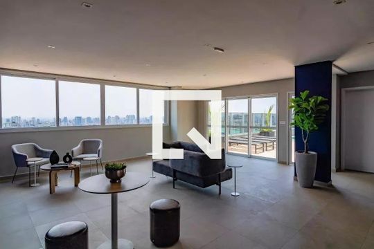 Área comum de apartamento à venda com 1 quarto, 34m² em Vila Clementino, São Paulo