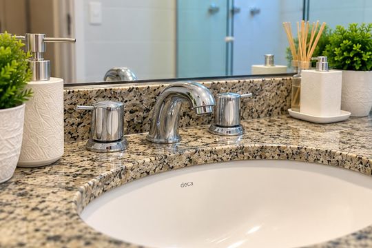 Banheiro de apartamento à venda com 3 quartos, 136m² em Jardim Arpoador, São Paulo
