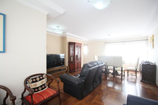 Sala de apartamento à venda com 2 quartos, 99m² em Vila Progredior, São Paulo